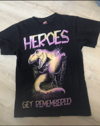 Zdjęcie oferty: Koszulka heroes get remembered z nadrukiem vintage