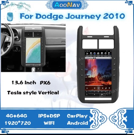 Zdjęcie oferty: 13.6 Android Radio Dodge Journey 2009 2010-2013