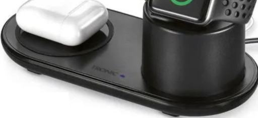 Zdjęcie oferty: Stacja ładowania 3 w1 z wejściem USB-A/ 10W/ 9V