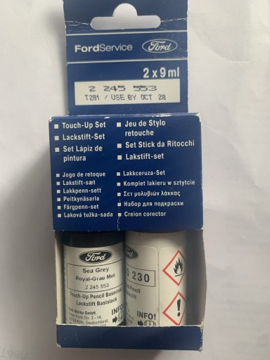 Zdjęcie oferty: SEA GREY Farba do poprawek FORD 18ml