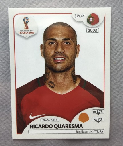 Zdjęcie oferty: Ricardo Quaresma PORTUGALIA