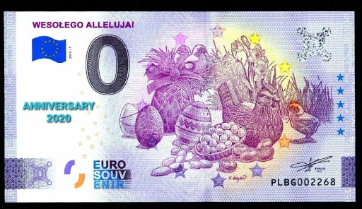 Zdjęcie oferty: 0 euro Wesołego alleluja ANNIVERSARY 