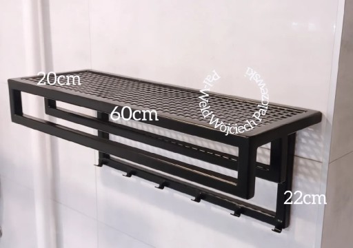 Zdjęcie oferty: Półka wieszak loft łazienka przedpokój 