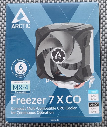 Zdjęcie oferty: Chłodzenie procesora aktywne Arctic Freezer 7XCO