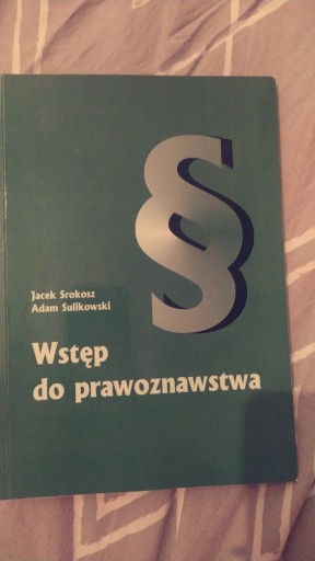 Zdjęcie oferty: Książka wstęp do prawoznawstwa 