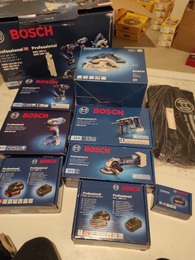Zdjęcie oferty: Nowy zestaw Bosch 18V  5 x bateria 5Ah wiertarka  