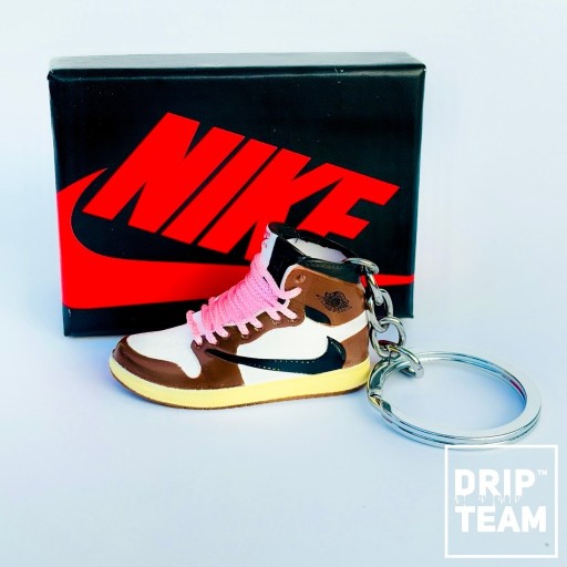 Zdjęcie oferty: Brelok Sneakers Premium "Nike Travis Mocha” + Box ozdobny (Zestaw) 