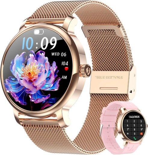 Zdjęcie oferty: LEMFO Smartwatch damski z funkcją telefonu, 1,43" AMOLED HD