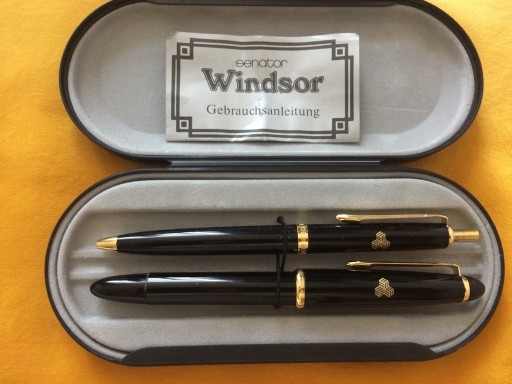 Zdjęcie oferty: Pióro i długopis Windsor Senator – unikat Germany