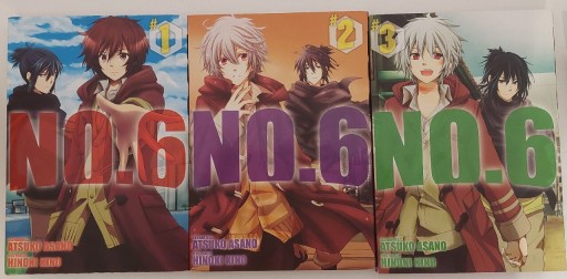 Zdjęcie oferty: Manga No.6 zestaw 1-8