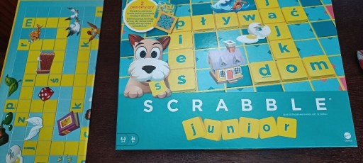 Zdjęcie oferty: Scrabble junior gra dla dzieci używana 