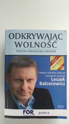 Zdjęcie oferty: Balcerowicz - odkrywając wolność