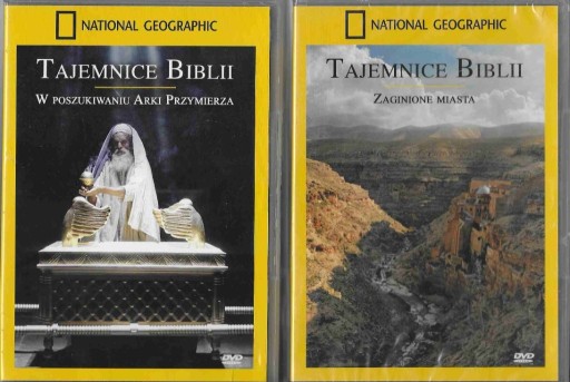 Zdjęcie oferty: Tajemnice Biblii 2 DVD Zaginione miasta i Arka