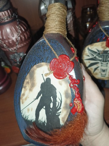 Zdjęcie oferty: Wiedźmin The Witcher butelka "Cień Wiedźmina" 