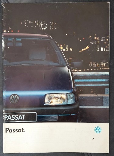 Zdjęcie oferty: Prospekt Volkswagen Passat 1990r.