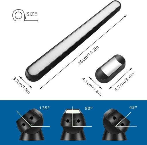 Zdjęcie oferty: lampa dotykowa nocna usb pod szafkę do czytania