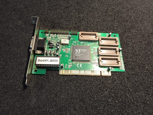 Zdjęcie oferty: Karta graficzna S3 Trio64V+ PCI 1MB