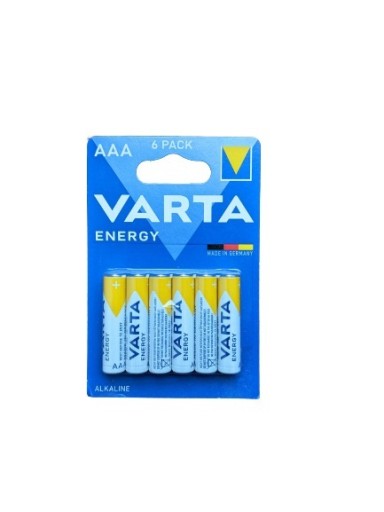 Zdjęcie oferty: Varta AAA 6 pack LR03 MN2400 - Baterie alkaliczne 