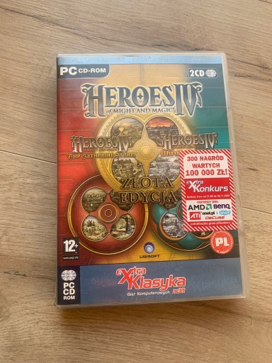 Zdjęcie oferty: Gra pc Heroes IV 4 złota edycja dodatki