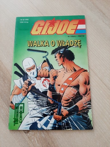 Zdjęcie oferty: G.I.JOE 6/92 TM-SEMIC nr kat. 708