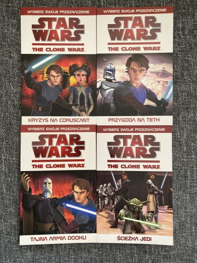 Zdjęcie oferty: STAR WARS The Clone Wars, 4 szt. wybierz swoje 