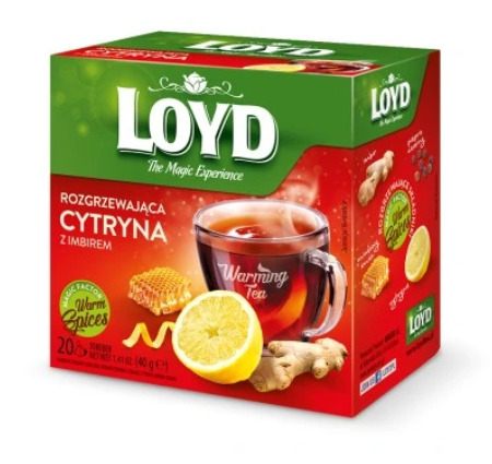 Zdjęcie oferty: LOYD Rozgrzewająca Tea Imbir cytryna