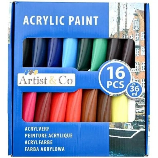 Zdjęcie oferty: Farba akrylowa Artist & Co NOWA 16x36ml