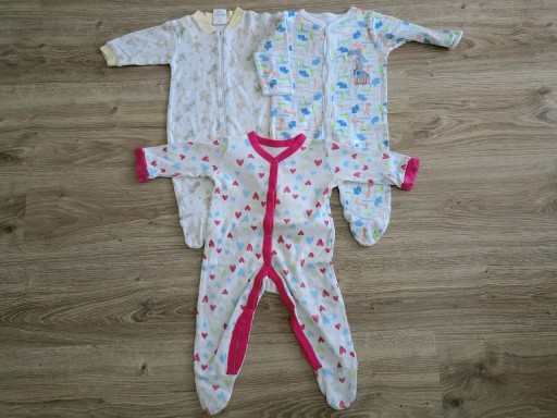 Zdjęcie oferty: 3 x Pajacyk niemowlęcy George rozm. 62/68 - 3/6 m-cy