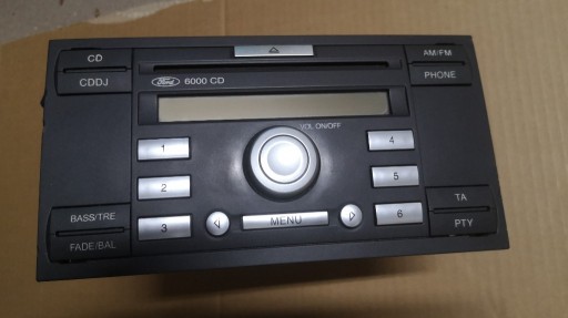 Zdjęcie oferty: Ford 6000CD CD Radioodtwarzacz z kodem