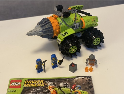 Zdjęcie oferty: LEGO Power Miners 8960 - Wiertło górnicze komplet