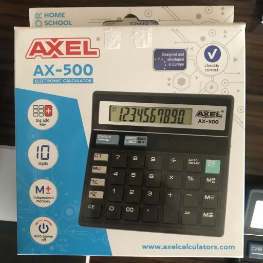 Zdjęcie oferty: Kalkulator Axel 10-cyfrowy AX-500