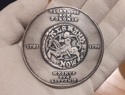 Zdjęcie oferty: Medal PTAiN - Aleksander Jagiellończyk 