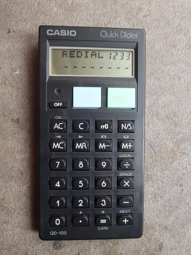 Zdjęcie oferty: Dialer Casio sprawny z etui