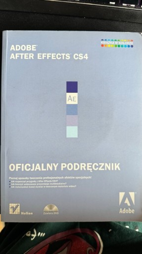 Zdjęcie oferty: Adobe after effects CS4 Oficjalny podręcznik