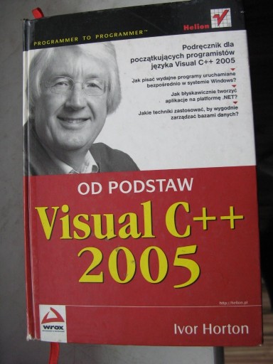 Zdjęcie oferty: VISUAL C++2005 Ivor Horton