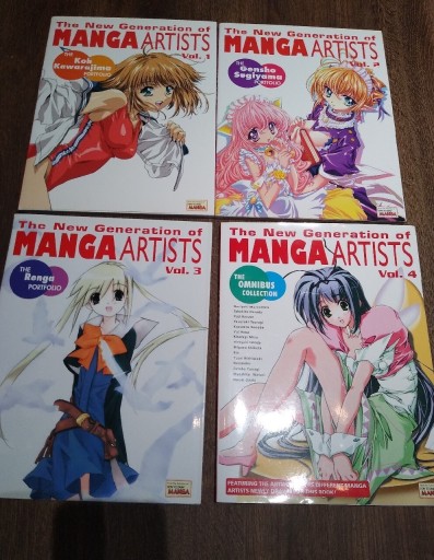 Zdjęcie oferty: The New Generation of Manga Artists Vol. 1-4