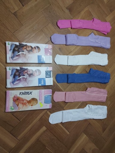 Zdjęcie oferty: Rajstopy Agatka Puchatki knittex noq 68-74