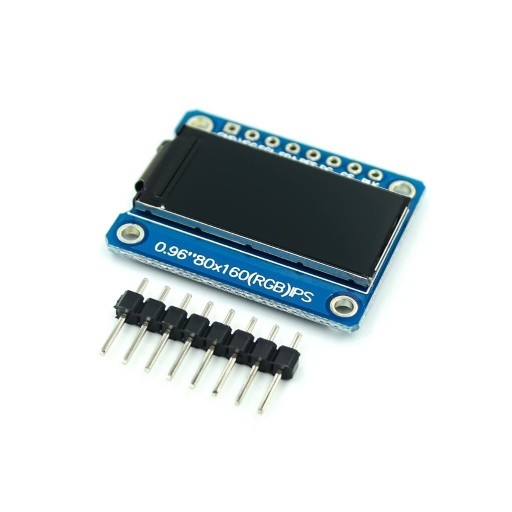 Zdjęcie oferty: Wyswietlacz LCD IPS 0.96" color 80x160 - do RP2040 RP2350 ESP32 arduino