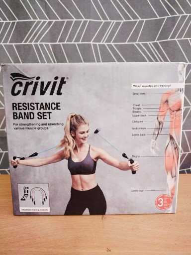 Zdjęcie oferty: Zestaw Gum Do Fitness Crivit 