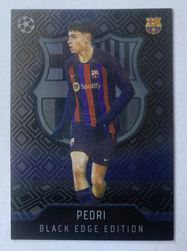 Zdjęcie oferty: Topps Match Attax 22/23 | Pedri | Black Edge #464