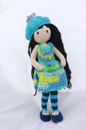 Zdjęcie oferty: Lalka wielorybek amigurumi rękodzieło 30 cm