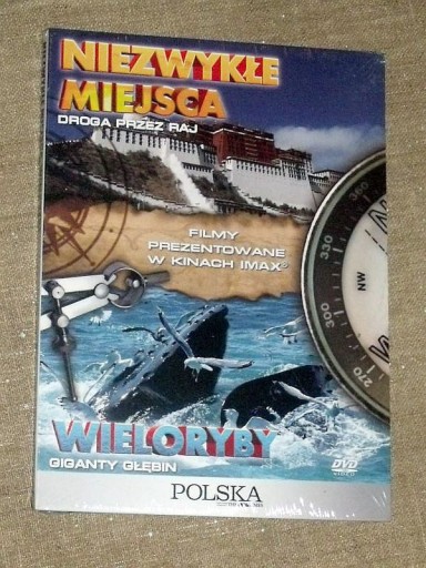 Zdjęcie oferty: NIEZWYKŁE MIEJSCA / WIELORYBU IMAX / folia