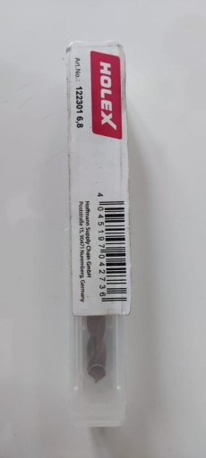 Zdjęcie oferty: Wiertła Pełnowęglikowe HOLEX fi 6,8