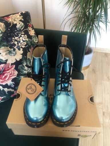 Zdjęcie oferty: Dr.Martens 1460 Vegan Blue/Goldmix