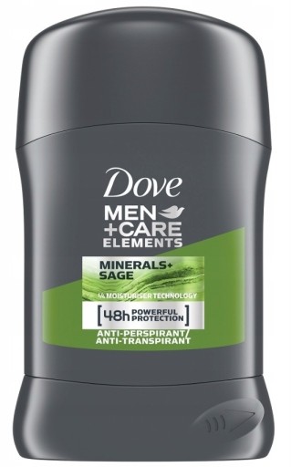 Zdjęcie oferty: DOVE MEN MINERALS SAGE Antyperspirant sztyft 50ml