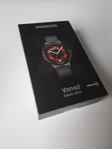 Zdjęcie oferty: Smartwatch Maxcom FW48 Vanad Black Satin 