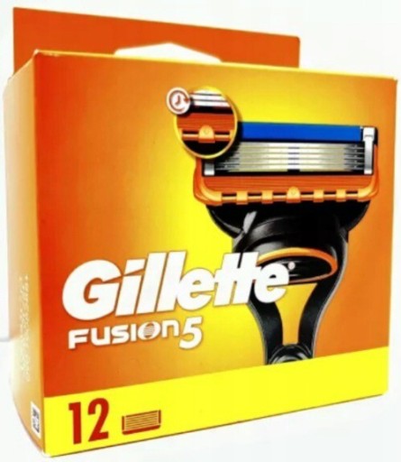 Zdjęcie oferty: Gillette Fusion 5 nożyki do maszynki 12 sztuk