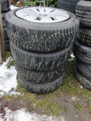 Zdjęcie oferty: Kola stalowe z oponami zimowymi Mercedes 