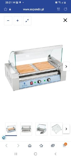 Zdjęcie oferty: Grill i roller do hot dogów 