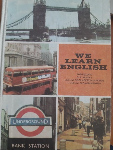 Zdjęcie oferty: "WE LEARN ENGLISH" Podręcznik dla klasy I